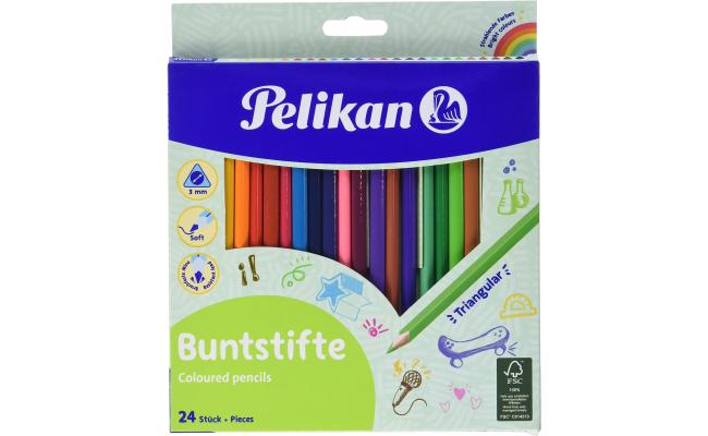 Pelikan Coloured Pencils Hexagonal 24pcs